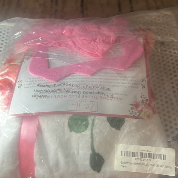 Baby Monthly Milestone Blanket - Personalized Newborn Growth Chart New! - Picture 7 of 7